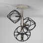 SORRENTO 3 LT SEMI FLUSH
