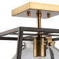 BRIDGETOWN 1LT CAGE SEMI FLUSH