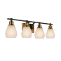 NELSON 4-LIGHT BATHROOM VANITY