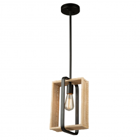 PERRIS - 1 LT PENDANT RATTAN