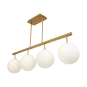 AURELIA 4-LIGHT LINEAR ISLAND