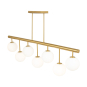 AURELIA 7-LIGHT LINEAR ISLAND