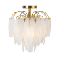 ALESSIA 4-LIGHT SEMI-FLUSH