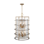 BURFORD 12-LIGHT CHANDELIER