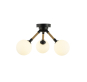 CAPILANO 3-LIGHT SEMI-FLUSH