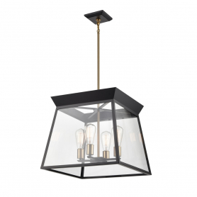 LUCIAN 4-LIGHT 18" CHANDELIER