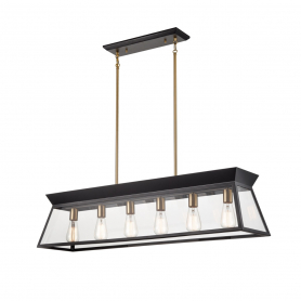 LUCIAN 6-LIGHT LINEAR ISLAND