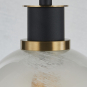 GEM SINGLE PENDANT (BLIZZARD GLASS)