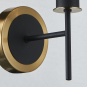 GEM WALL SCONCE (AMBER GLASS)