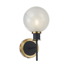 GEM WALL SCONCE (BLIZZARD GLASS)
