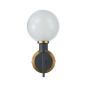 GEM WALL SCONCE (BLIZZARD GLASS)