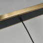 GEM 4-LIGHT LINEAR ISLAND (AMBER GLASS)
