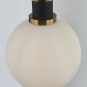 GEM 4-LIGHT LINEAR ISLAND (WHITE GLASS)