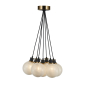 GEM 7-LIGHT PENDANT (BLIZZARD GLASS)