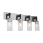 ARLINGTON 4-LIGHT BATHROOM VANITY