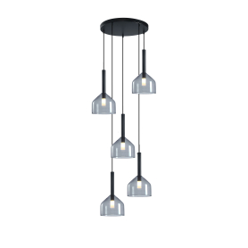 KALI 5-LIGHT PENDANT CHANDELIER
