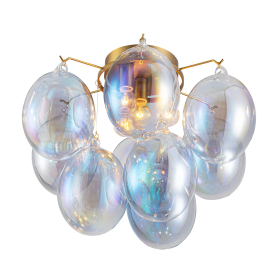 GLOBO 4-LIGHT SEMI FLUSH