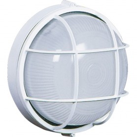 SMALL ROUND WHITE MARINE LIGHT