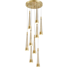 SUNNYVALE 9-LIGHT CHANDELIER