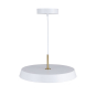LEXI LED PENDANT WHITE (12"D.)