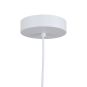 LEXI LED PENDANT WHITE (12"D.)