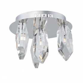 DOCCIA 4 LT CRYSTAL SEMI-FLUSH