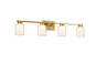 SAVILLE LED 4-LIGHT BATHROOM VANITY (3CCT)