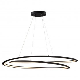 ARA COLLECTION OVAL PENDANT BK