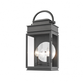 Fulton AC8231BK Outdoor Wall Light