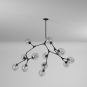 Organic JA14022BK Chandelier