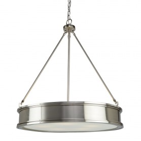 Eastwick 5 Light  Brushed Chrome Chandelier