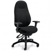 Obusforme Comfort Higb Back Multi-Tilter Luxhide Black