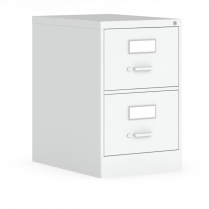 Global&reg; Fileworks&reg; 2600 Series Vertical File 2-Drawer Legal Designer White