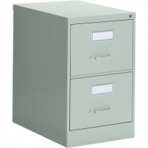Global&reg; Fileworks&reg; 2600 Series Vertical File 2-Drawer Legal Grey