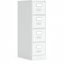 Global&reg; Fileworks&reg; 2600 Series Vertical File 4-Drawer Letter Designer White