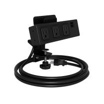SitOnIt Current Clamp 3 x Power & 2 x USB-A Black