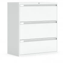 Global&reg; Fileworks&reg; 9300 Plus 3-Drawer Lateral File Cabinet Designer White