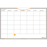 AT-A-GLANCE&reg; WallMates&trade; Self-Adhesive Dry Erase Planning Set 12" x 18