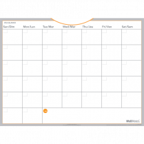 AT-A-GLANCE&reg; WallMates&trade; Self-Adhesive Dry Erase Monthly Planner 18" x 24