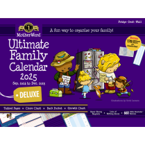 MotherWord&reg; Mom's Ultimate Family Calendar 18" x 13-1/2" English