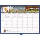 MotherWord&reg; Mom's Ultimate Family Calendar 18" x 13-1/2" English