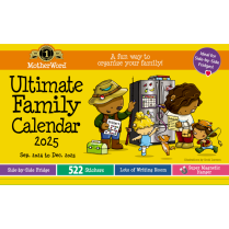 MotherWord&reg; Mom's Ultimate Family Fridge Calendar 15" x 9-1/2" English
