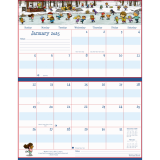 MotherWord&reg; Mom's Ultimate Family Fridge Calendar 15" x 9-1/2" English