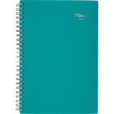 Mead&reg; Tropical Weekly Poly Fashion Planner 5-7/8" x 8-1/4" Bilingual Assorted Blue