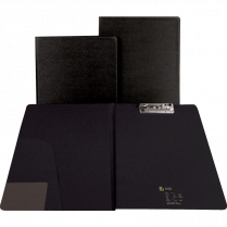 ACCO&reg; Clip-Style Portfolio Legal Black