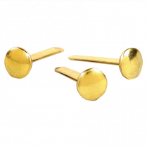 ACCO&reg; Brass-Plated Fasteners 1-1/4" 100/box