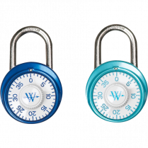 Westcott&reg; Combination Padlock 1-7/8" Assorted Colours