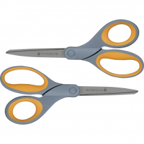 Westcott&reg; 8" Titanium Bonded&reg; Pointed Scissors 2/pack