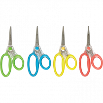 Westcott&reg; X-Ray&trade; Ultrasoft Scissors with Microban&reg; Straight Handle Pointed 6"  Assorted Colours