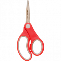Westcott&reg; Soft Handle School Scissors 5" Red